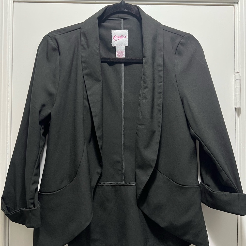 Candie's Elegant Black Blazer